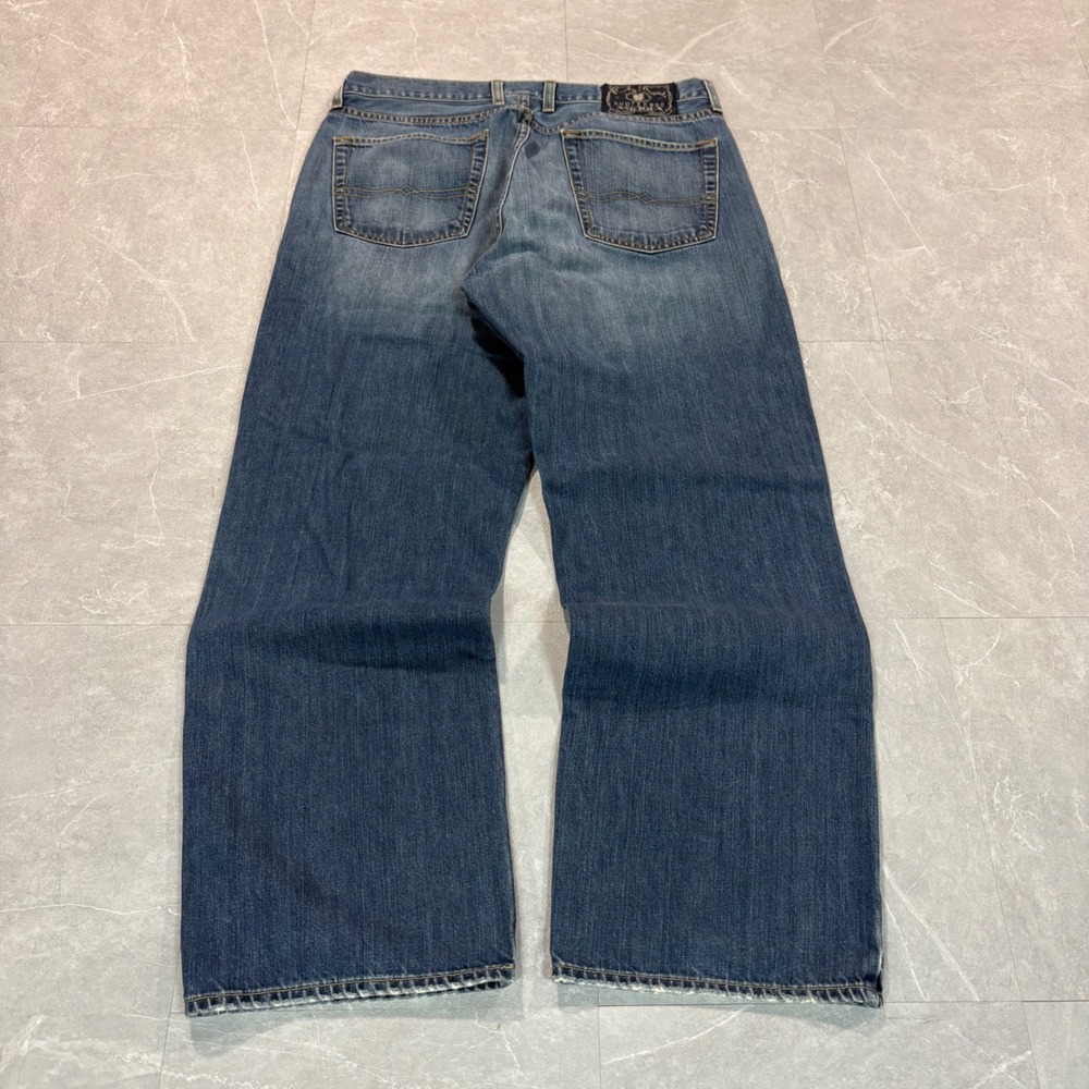 Y2K Lucky brand Bootcut blue baggy jeans size 34"